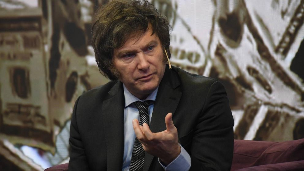 Javier Milei. (Rubén Paredes/Crónica)
