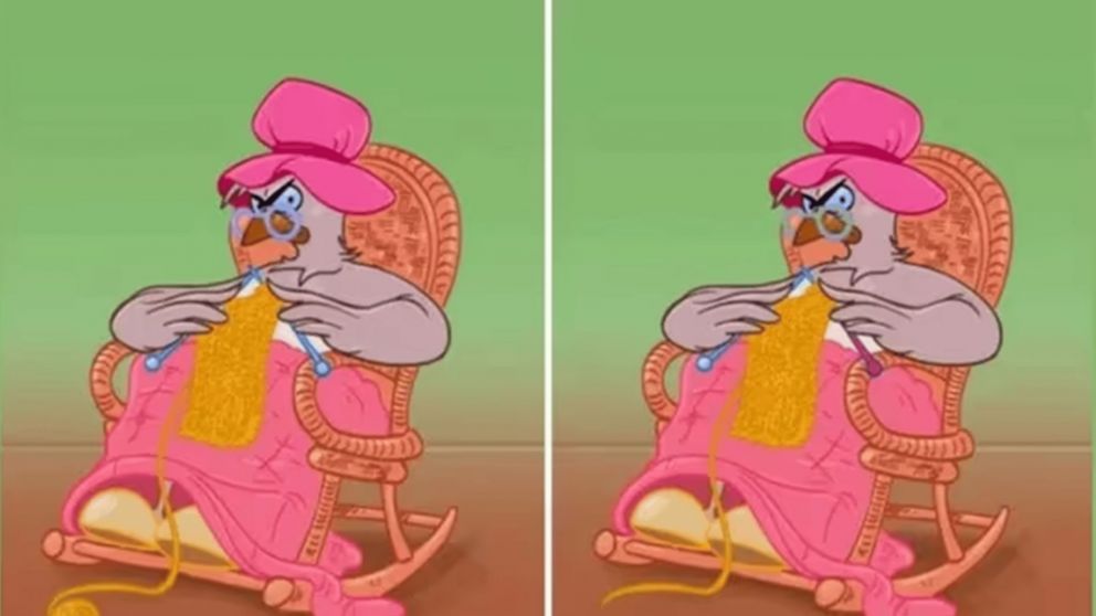 Encontrá las tres diferencias que hay entre las dos imágenes, en 15 segundos