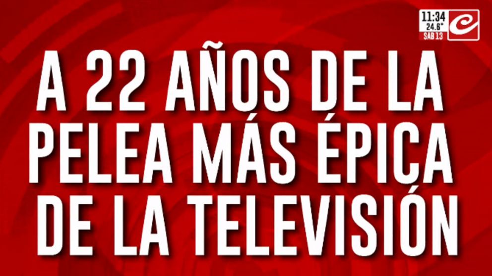 Viale - Samid: se cumplieron 22 años de la pelea más épica de la televisión