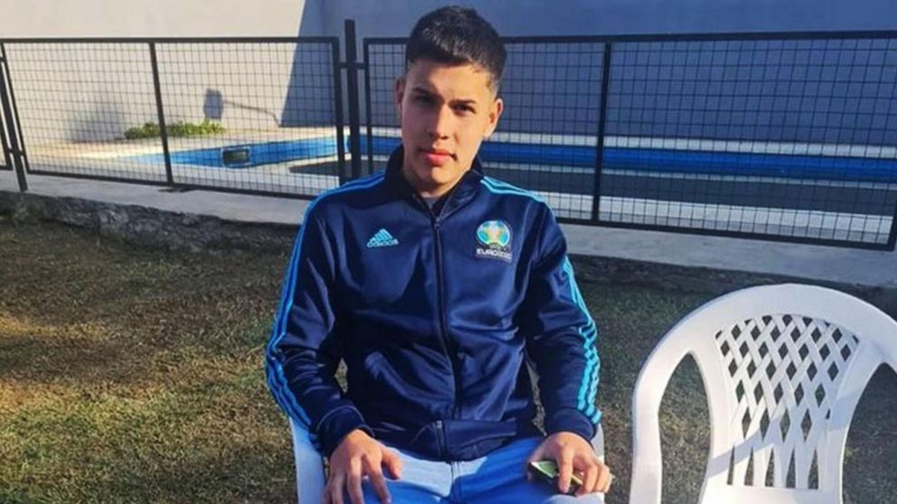 Tom�s Tello, el pibe de 18 a�os asesinado de una pu�alada.