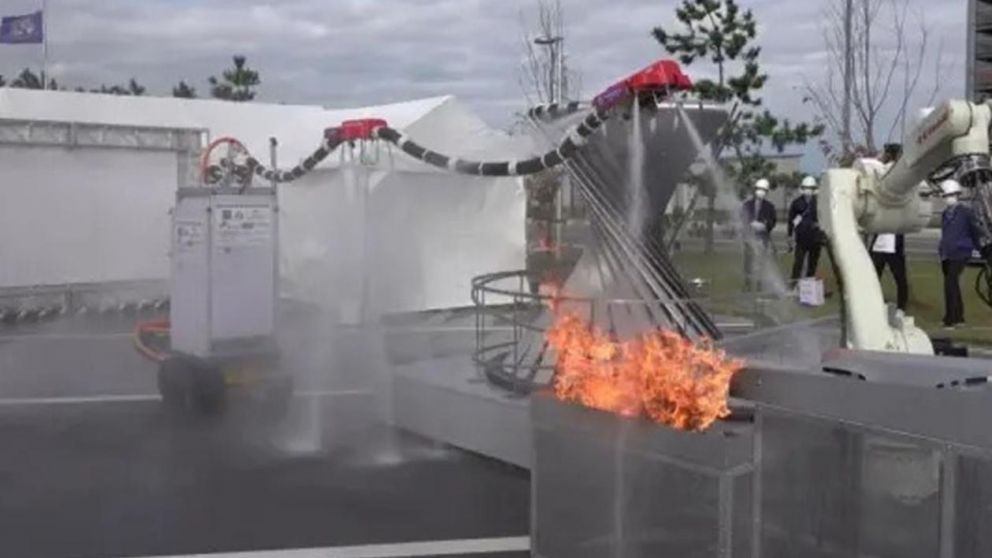 Varios destacamentos de Bomberos de Japón ya quieren usarlo (Twitter).