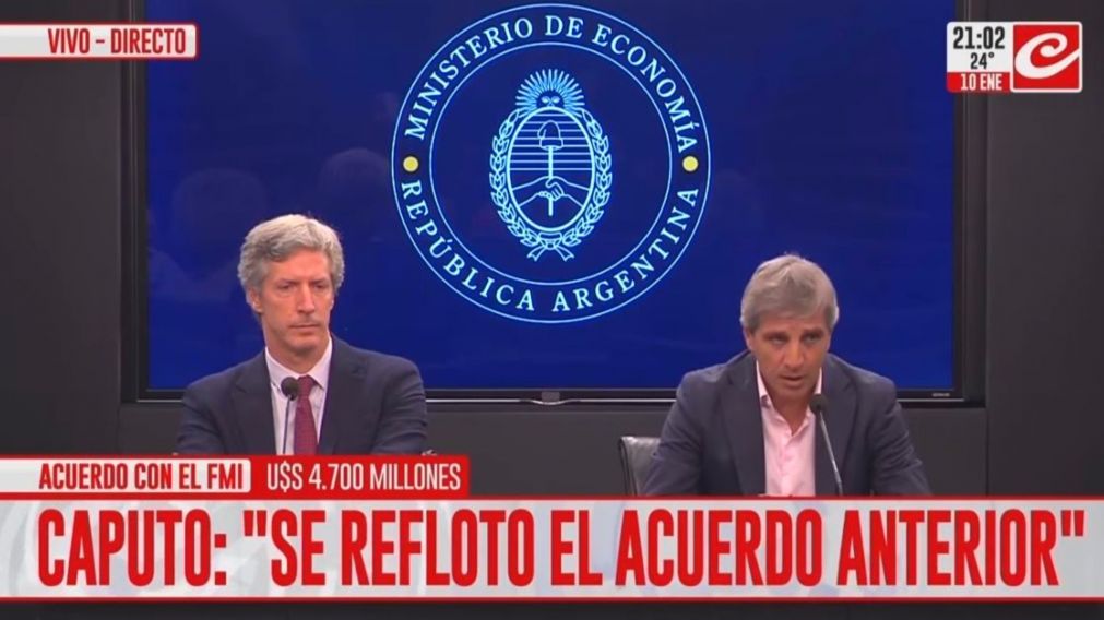La gestión de Luis Caputo fue decisiva para llegar a un acuerdo con el Fondo.