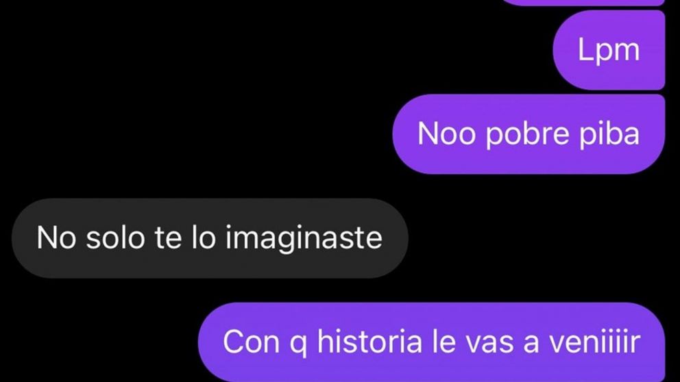 Engañó a su novia con su ex pero se excusó con una insólita acusación: "lo habrás soñado".