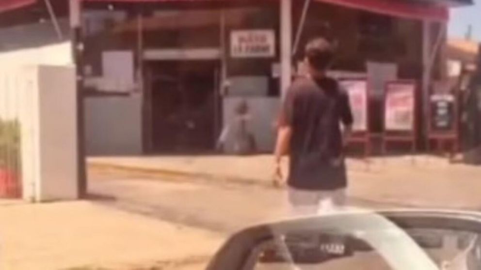 El joven sufrió una broma por parte de su padre (TikTok).