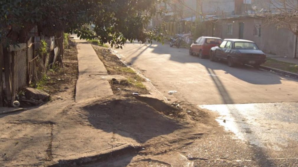 Acá, en esta esquina, sucedió el ataque sufrido por la víctima.
