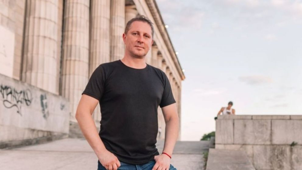 Evgeniy Sipatov hab�a llegado a Argentina desde Rusia hace 20 a�os.