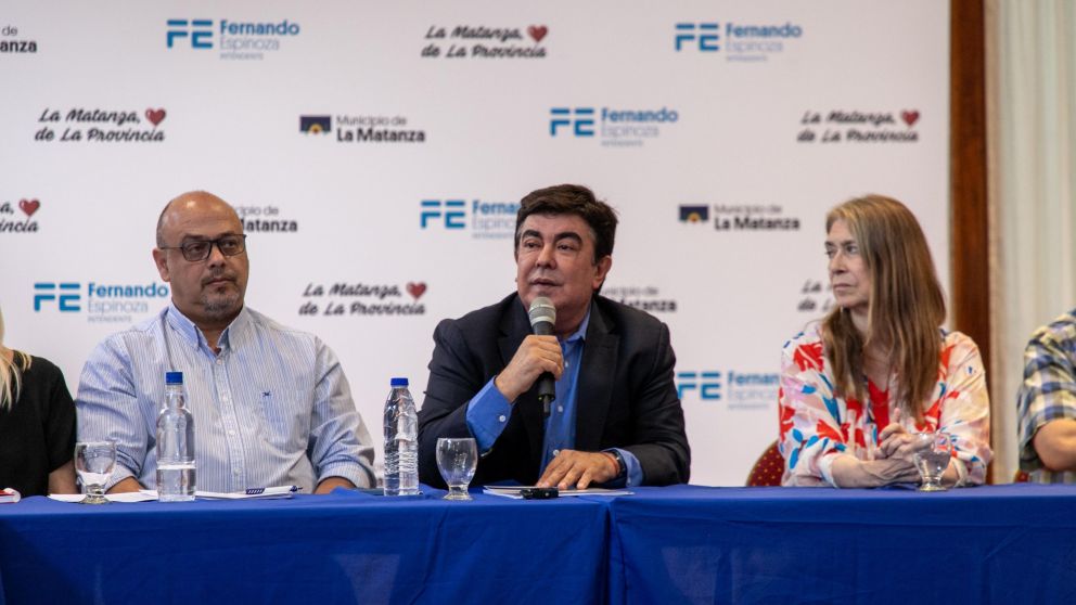 El intendente Fernando Espinoza convocó a la Mesa del Encuentro de La Matanza.