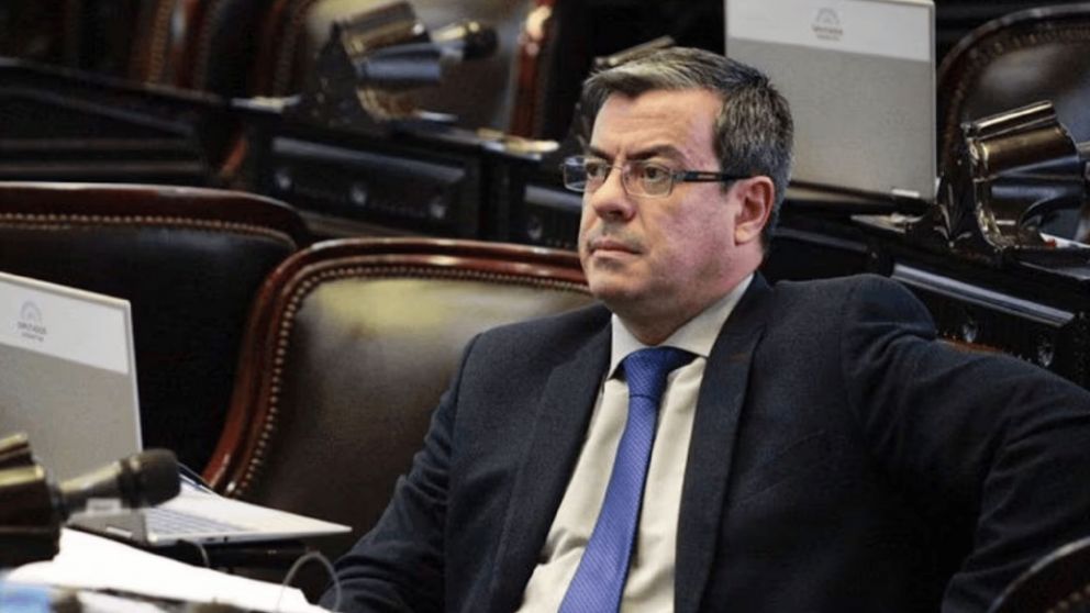 El presidente del bloque de diputados de Unión por la Patria, Germán Martínez (Archivo).