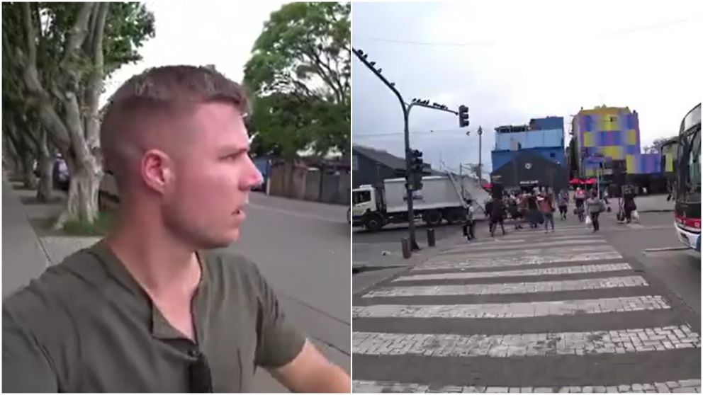 Un influencer quiso recorrer solo la Villa 31.