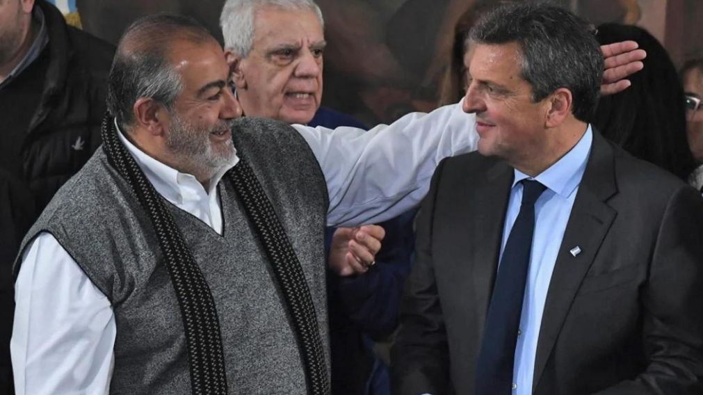 Sergio Massa estuvo reunido con los máximos referentes de la CGT (Archivo).
