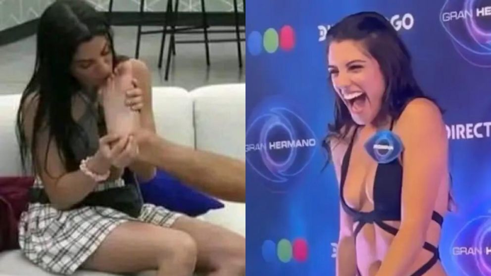 Nuevas imágenes del fetiche de Rosina de Gran Hermano. ¿Qué pies besó ahora?