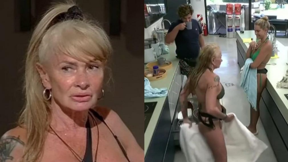 Isabel protagonizó un desagradable momento en Gran Hermano 2023, quedó captada por las cámaras y generó un fuerte repudio (Imagen: Twitter/@Tronkoficial - Captura Telefe).
