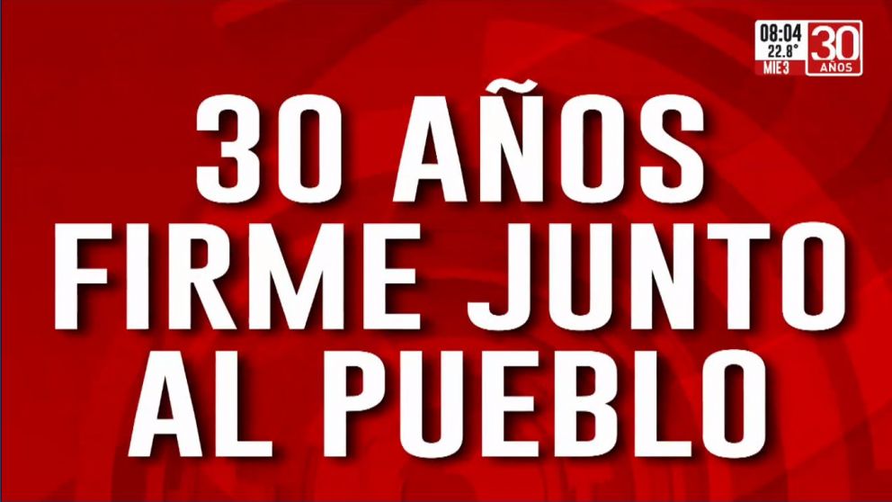 Cr�nica HD cumple 30 a�os: mir� las mejores placas de la historia de la se�al en la pantalla chica de la tev� argentina.
