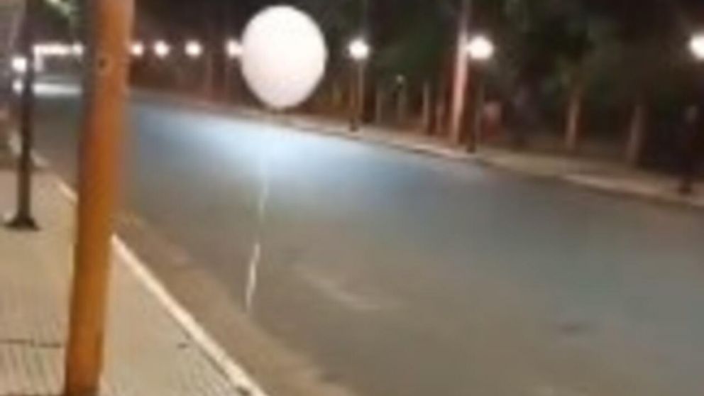 El fantasma "juguetón" se pasó por la provincia de Misiones (Twitter).