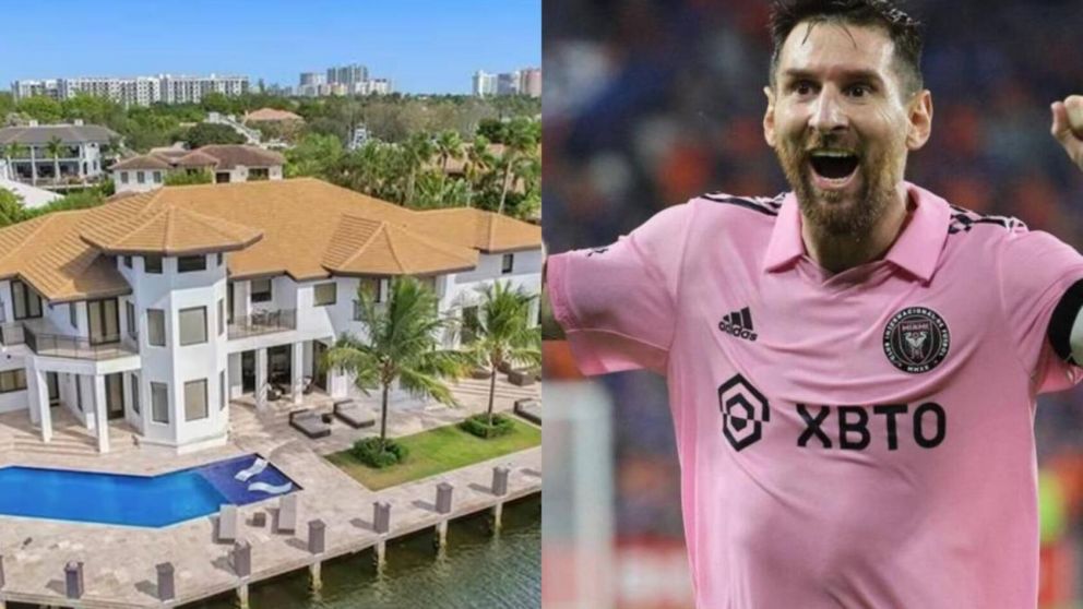 Influencers fueron a la mansión de Messi en Miami y mostraron por qué pagó tantos millones.