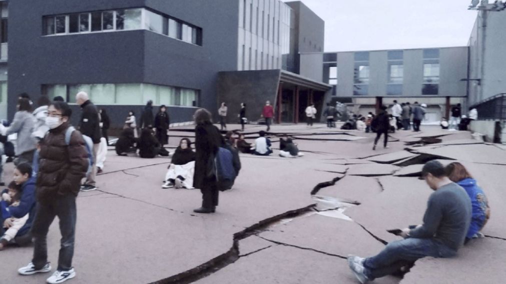 El fuerte sismo despert� alertas de tsunami en la costa de Jap�n (Gentileza agencias internacionales).