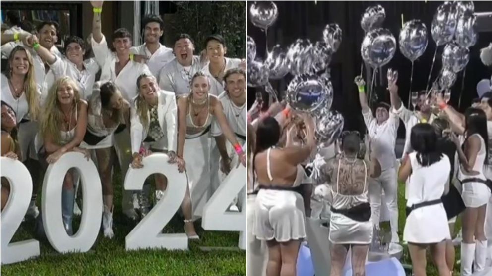 Gran Hermano 2023: as� festejaron el A�o Nuevo.