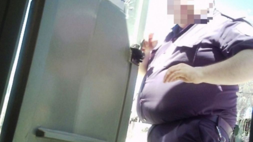 El supuesto acosador qued� filmado y el video fue aportado a la Justicia.