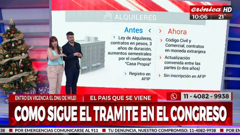 DNU de Javier Milei antes y después: cómo cambia tu vida a partir de ahora