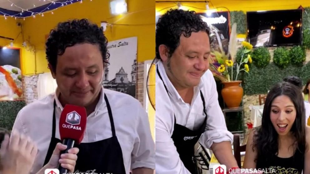 La actitud del mozo al momento de atender se llevó todas las mismas y generó una ola de comentarios positivos en TikTok. (Foto: captura de video "quepasasalta")
