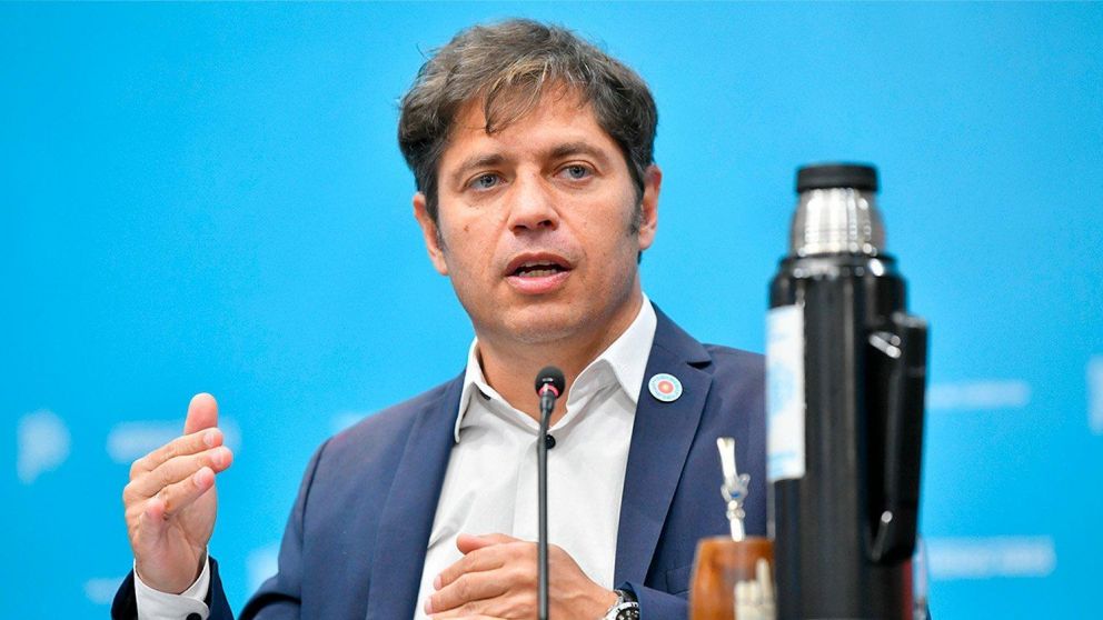 El gobernador bonaerense, Axel Kicillof (Archivo).