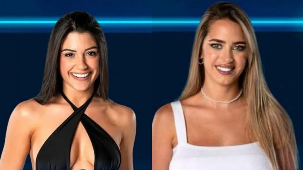 Rosina y Sabrina protagonizaron un momento "hot" ante la atenta mirada de sus compañeras y compañeros.