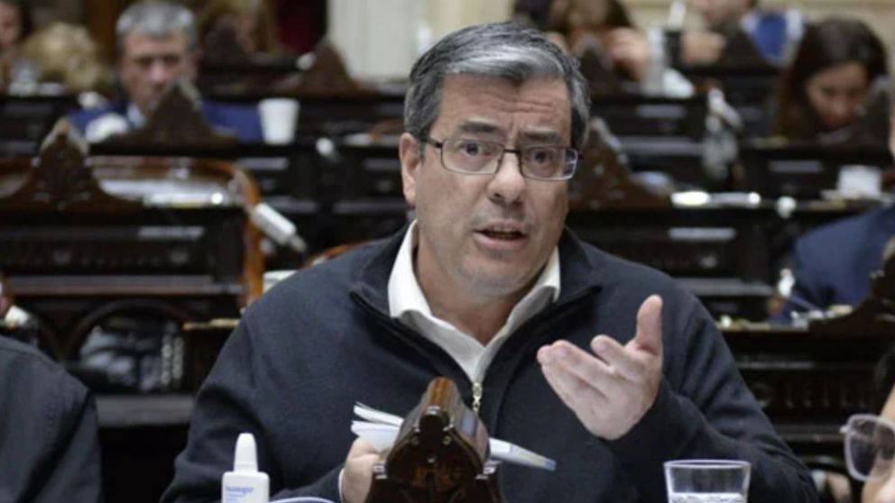 Él presidente del bloque en Diputados de Unión por la Patria, Germán Martínez (Archivo).
