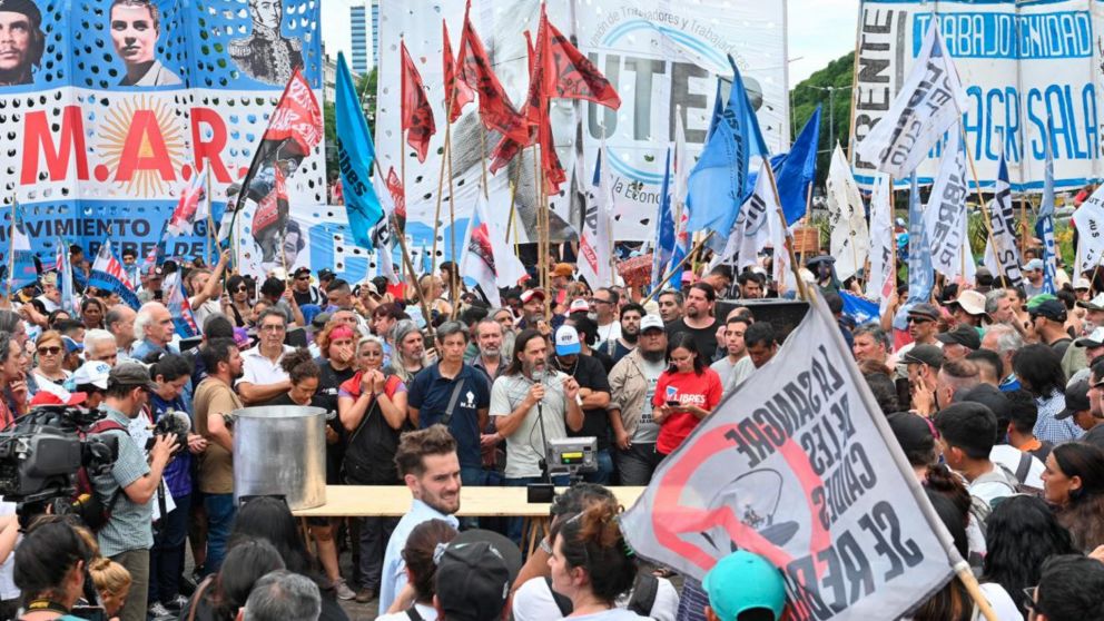 Las centrales obreras se suman a la jornada de protesta convocada por la CGT.