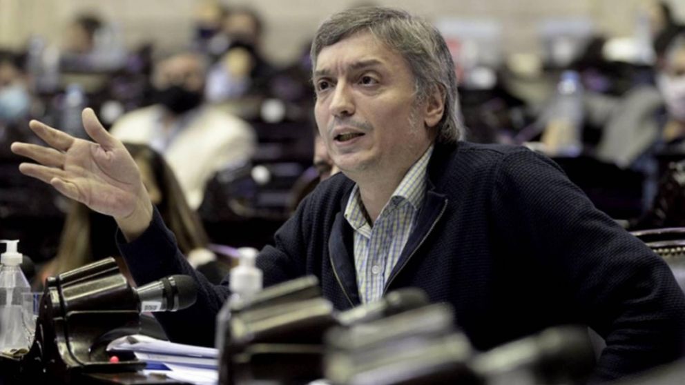 Máximo Kirchner dijo que el Gobierno busca "atorar" el Congreso con el DNU y Ley ómnibus.