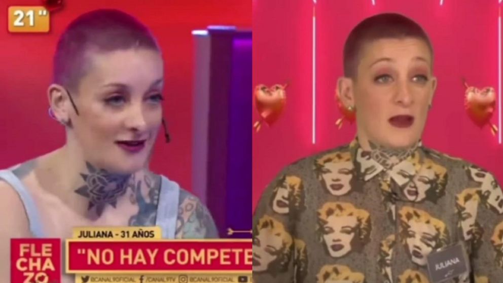 Así fue la participación de "Furia" de Gran Hermano en un programa para encontrar pareja.