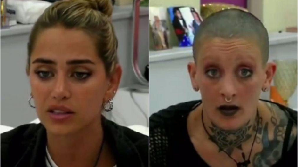 Gran Hermano: Sabrina y "Furia" se encerraron en una habitaci�n y se dijeron todo en la cara (Imagen captura v�deo).