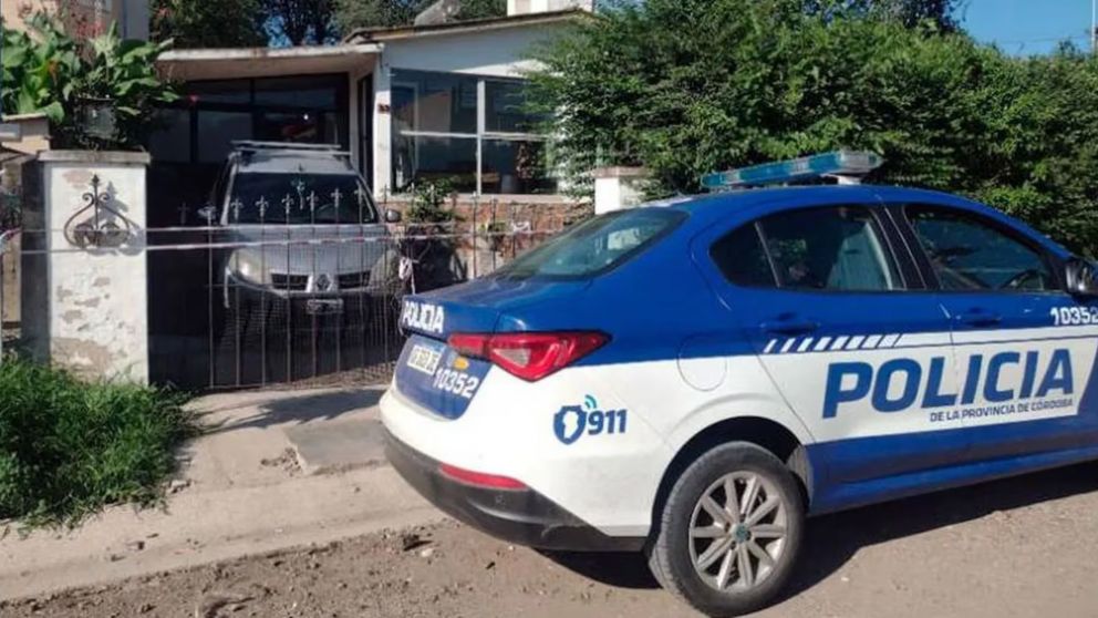 La casa donde la mujer asesinada frente a sus hijas. Gentileza El Doce.