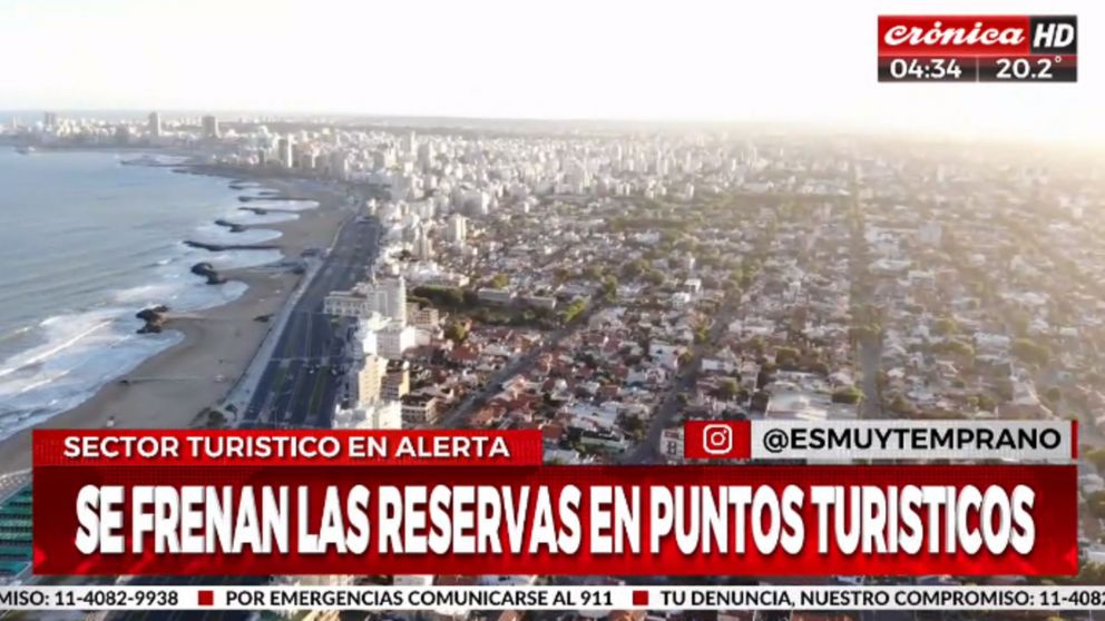 Verano 2024: preocupación por el alto porcentaje de cancelación de reservas