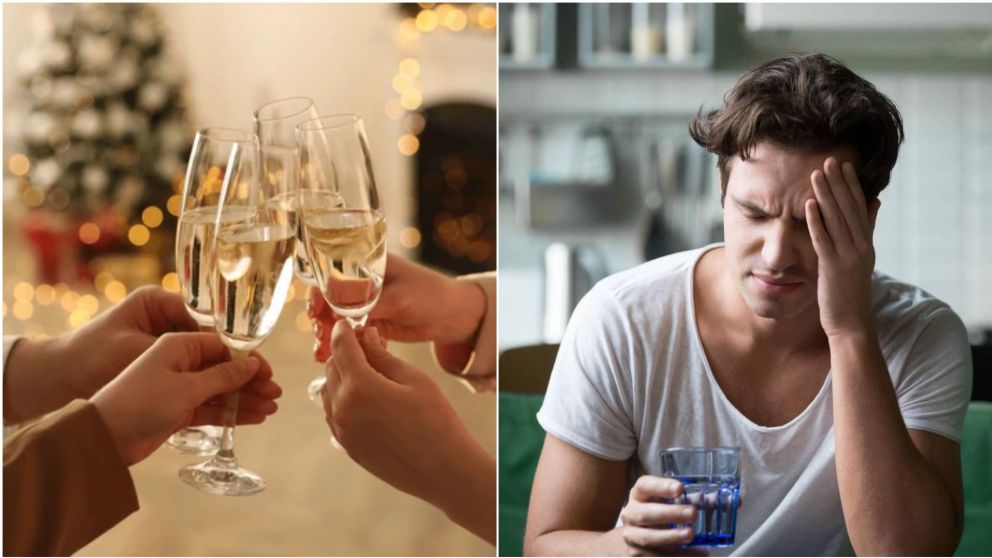 ¿Cómo hacer para no tener resaca en Navidad?