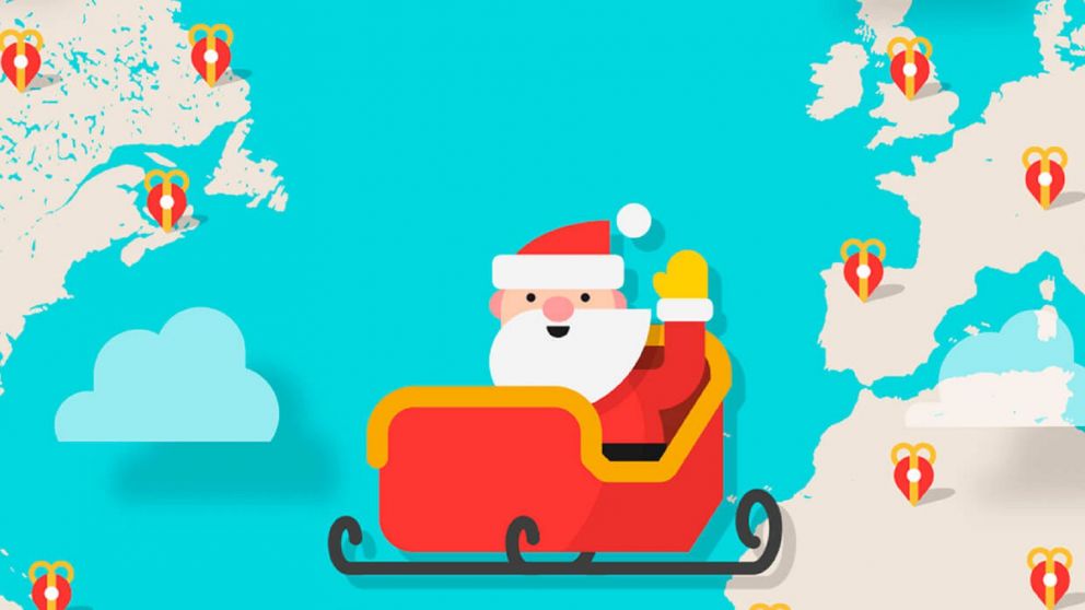 Descubrí cómo ver el recorrido en vivo de Papá Noel en el mundo y averiguar a qué hora llegará a la Argentina.