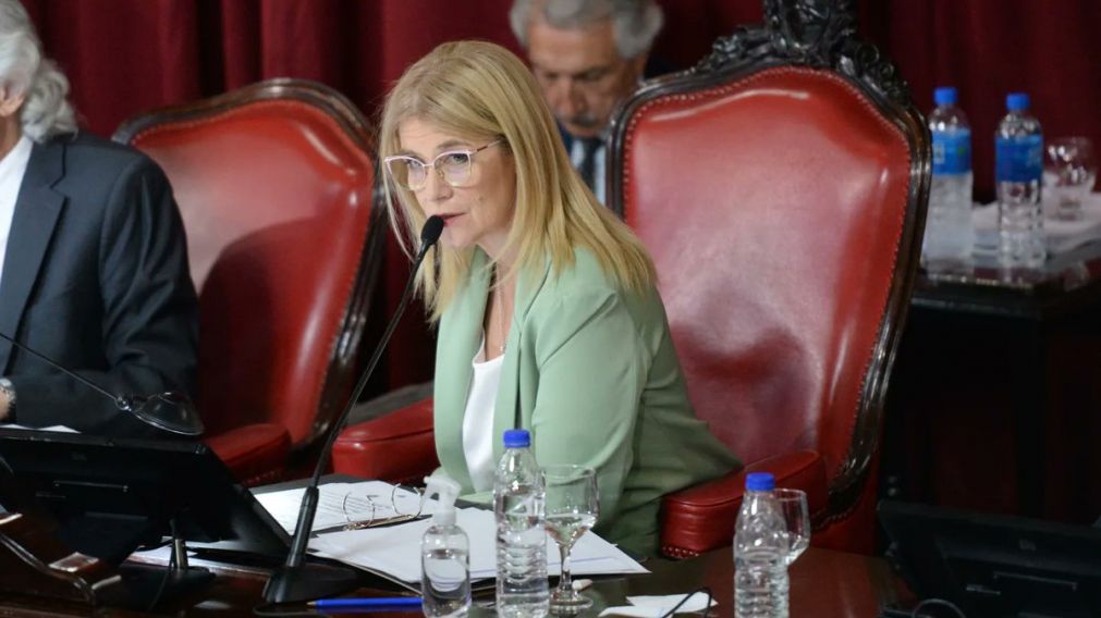 La vicegobernadora Verónica Magario, una de las firmantes