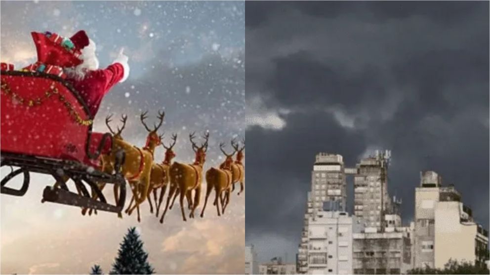 Navidad, ¿con mesa afuera o adentro? Qué dice el pronóstico para el "finde" y cuándo se prevén las tormentas