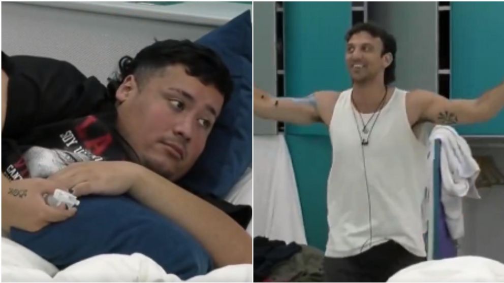 La reacción de un participante de "Gran Hermano 2023" al escuchar la respuesta del locutor.