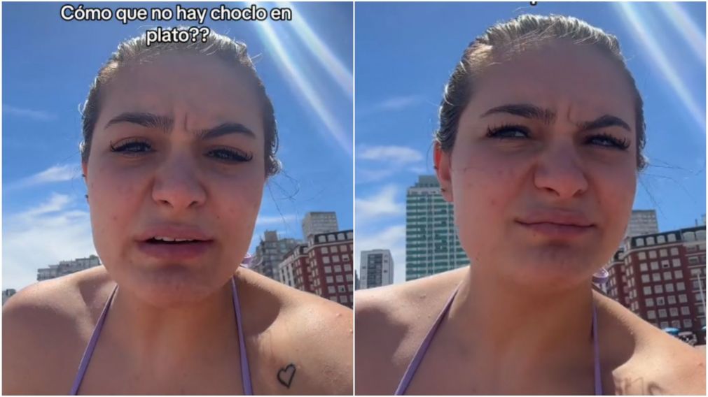 Quiso pedir un choclo "al plato" en la playa, pero quedó indignada con lo que recibió.