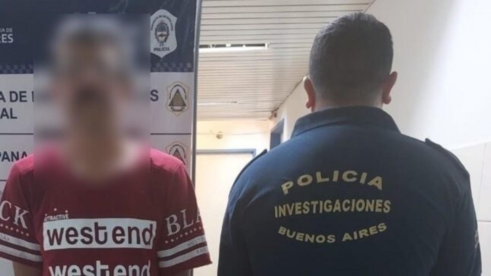 Este es el sujeto que fue arrestado por los investigadores policiales.