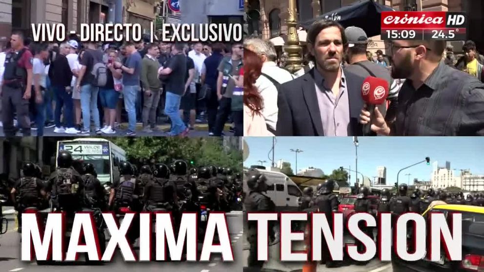 "Vamos a manifestarnos y a marchar por las calles porque no estamos en estado de sitio. Esto es inconstitucional".