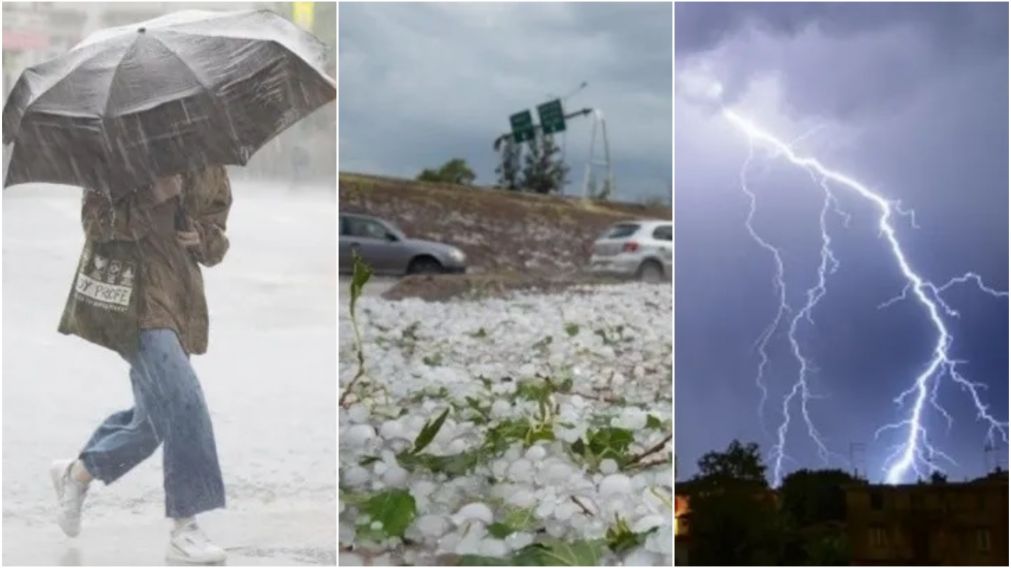Anticipan fuertes tormentas con actividad eléctrica y caída de granizo en Buenos Aires y varias provincias