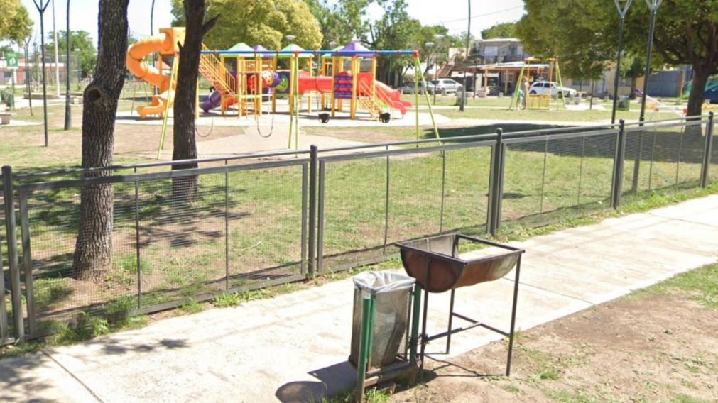 En esta plaza sucedi� el crimen de Leonel Gast�n Orellana.