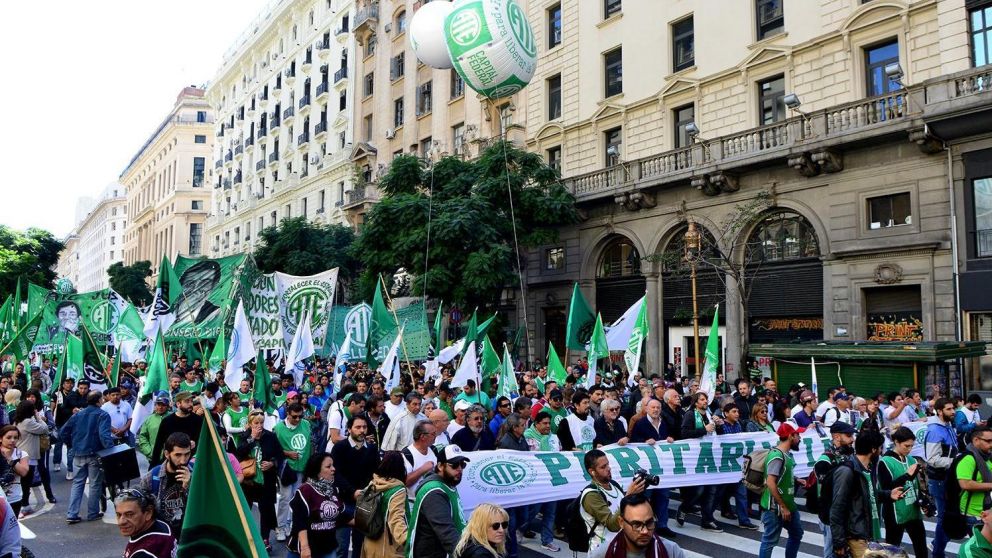 El gremio ATE fue recibido por el Gobierno de Javier Milei (Archivo).