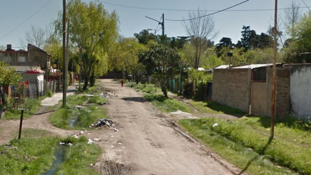 Acá, en este vecindario, se produjo el homicidio de Cristian Alejandro Sosa.