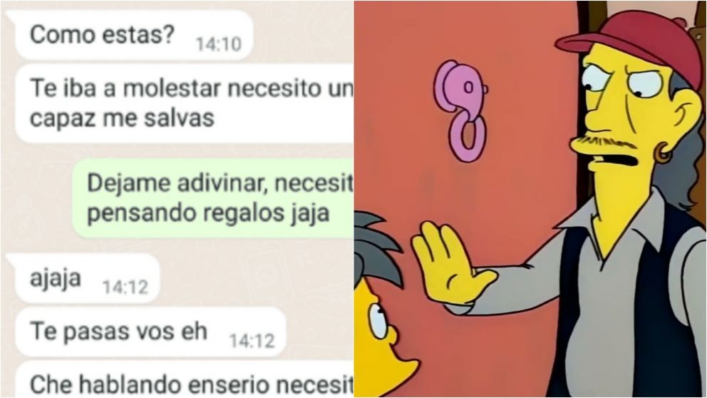 La quisieron estafar desde el WhatsApp de su pap� y le jug�una tremenda broma.��