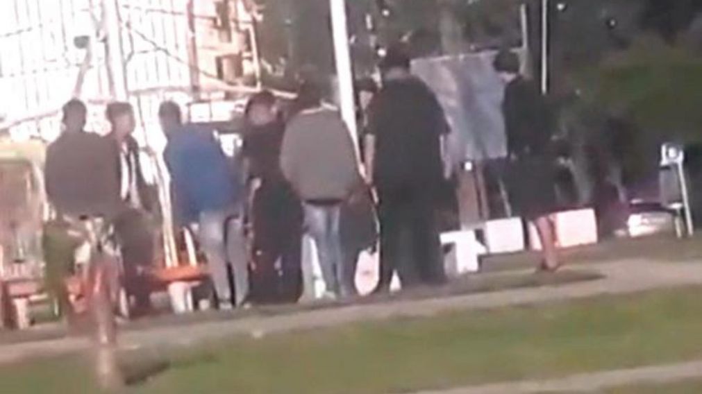 El crimen ocurri� en la Plaza de los Eucaliptos.