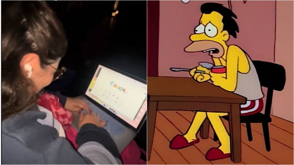 Estaba haciendo “home office”, fue al cine con la computadora y su jefe la llamó en medio de la película