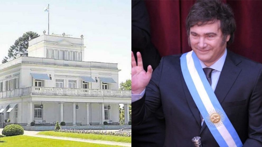 Milei aún no se mudará a la Quinta de Olivos: la razón detrás de su decisión.