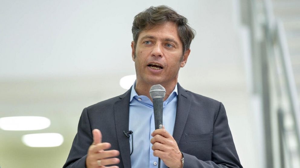 Kicillof jurará este lunes junto a su vicegobernadora, Verónica Magario (Archivo).